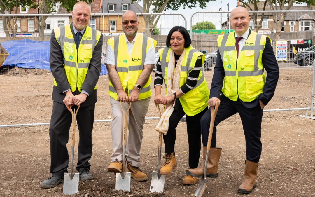Groundbreaking at Plashet Road