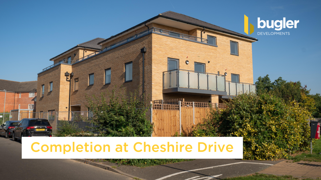 Completion at Cheshire Drive Bugler Developments
