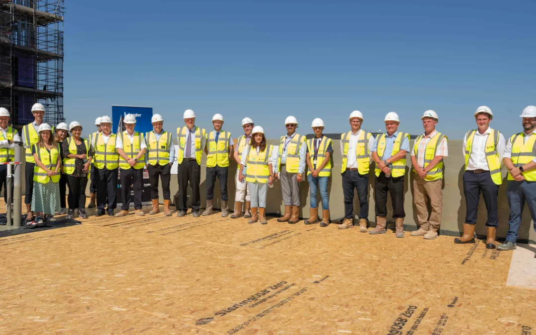 Topping Out Ceremony at Bell Road