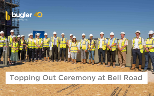 Topping Out Ceremony at Bell Road