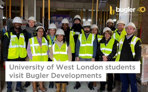 University of West London students visit Bugler Developments