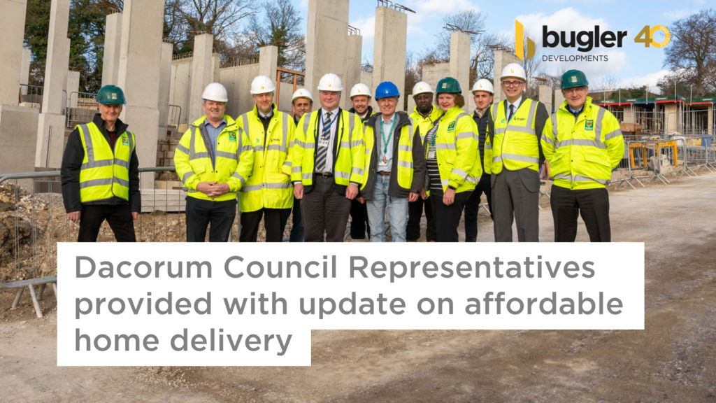 Update on affordable home delivery with Dacorum BC
