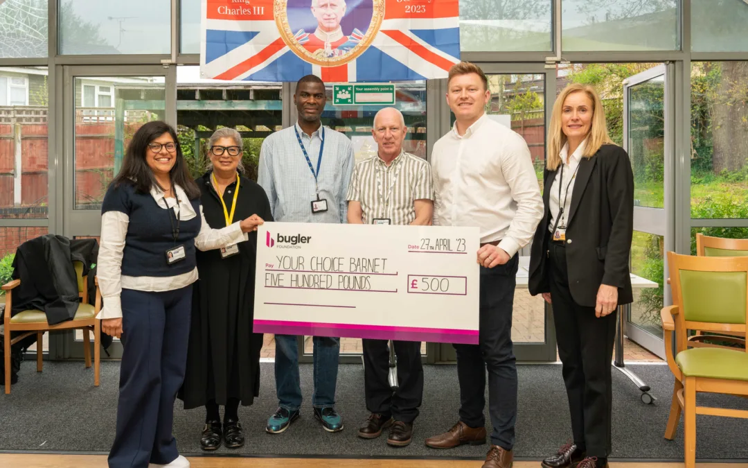 Meet the Builder Event and Foundation Donation at Broadfields