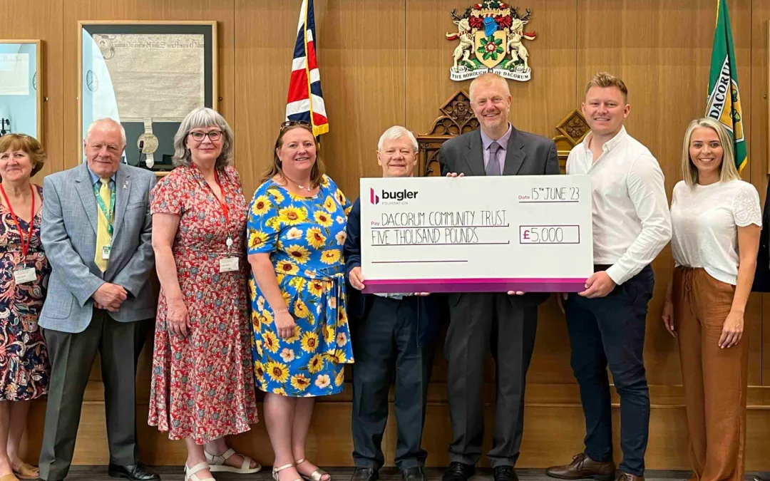 Bugler Foundation support Dacorum Community Trust