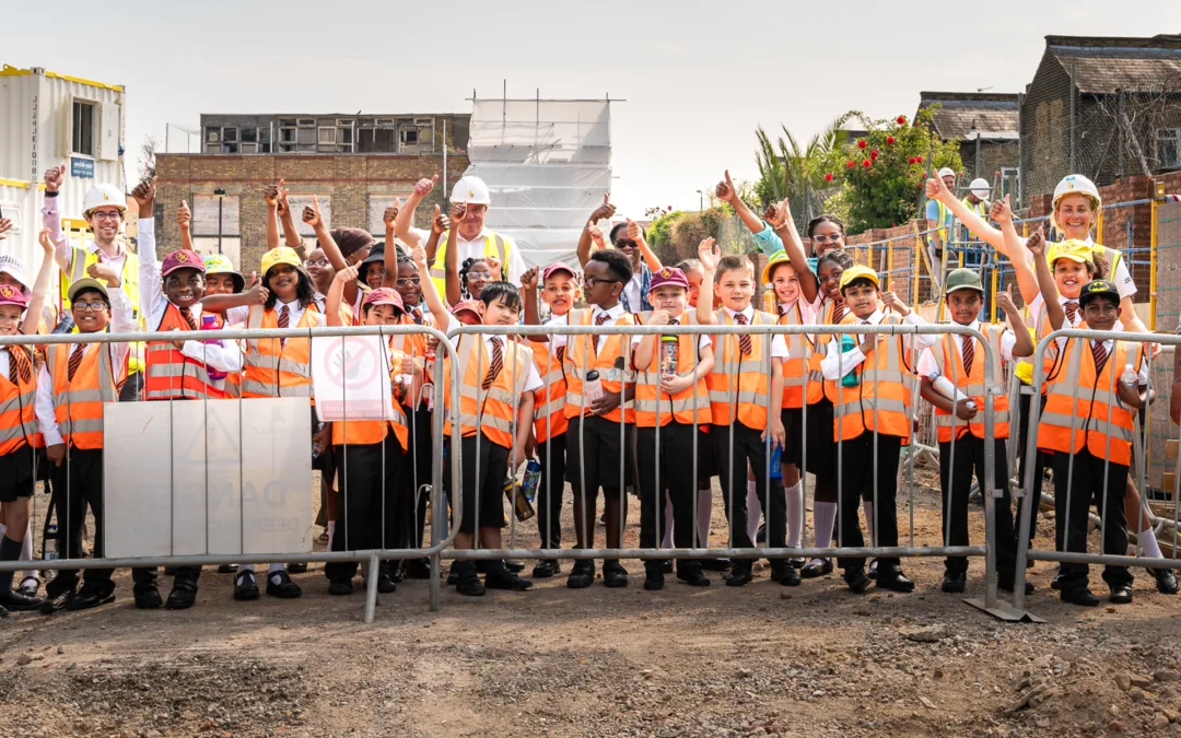 Primary School Students Enjoy Visit to Newham Site
