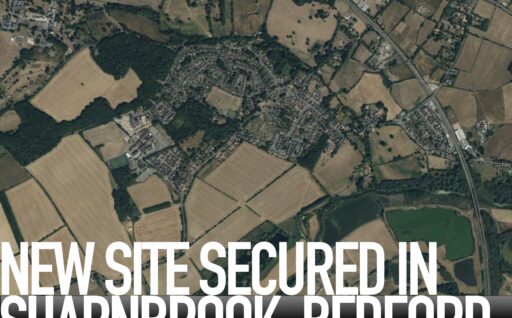New site secured in Sharnbrook, Bedford