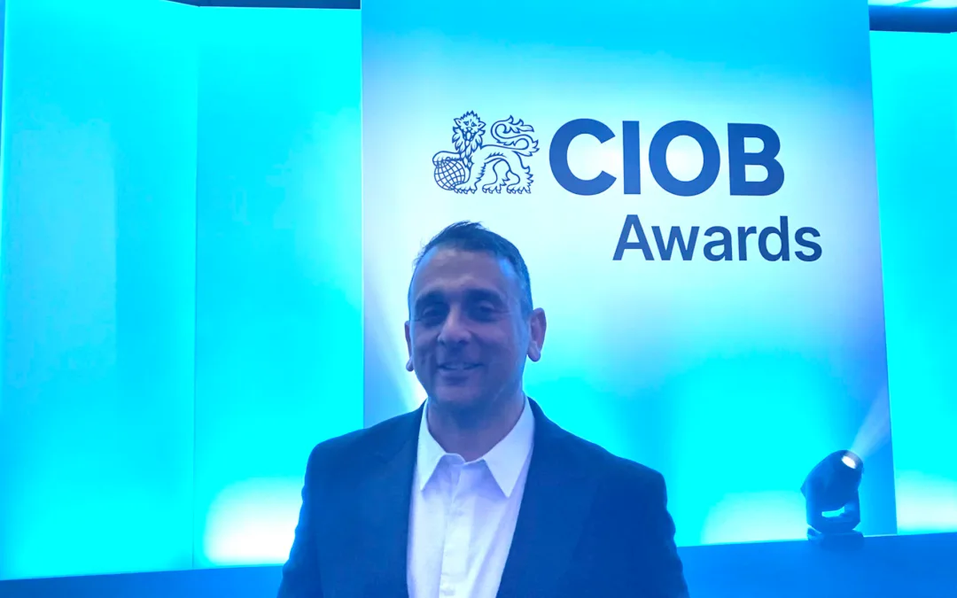 Andy Ziadi at the CIOB Awards 2024
