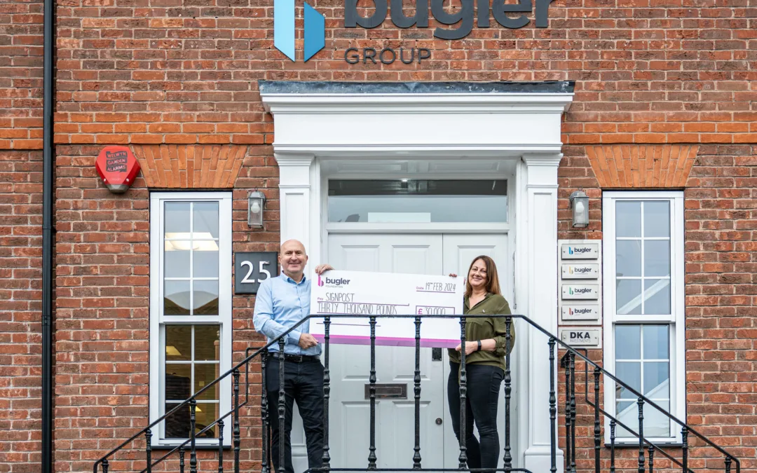 Bugler Foundation renews support of Signpost Counselling